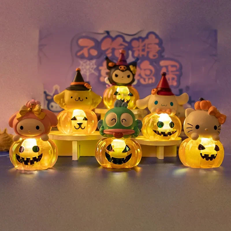 MINISO Kumimi ميلودي Pochacco مرحبا كيتي خمر متعة سعيد Hallowmas سلسلة أنيمي نموذج لجسم دمية صندوق أعمى لعبة مهرجان هدية #3