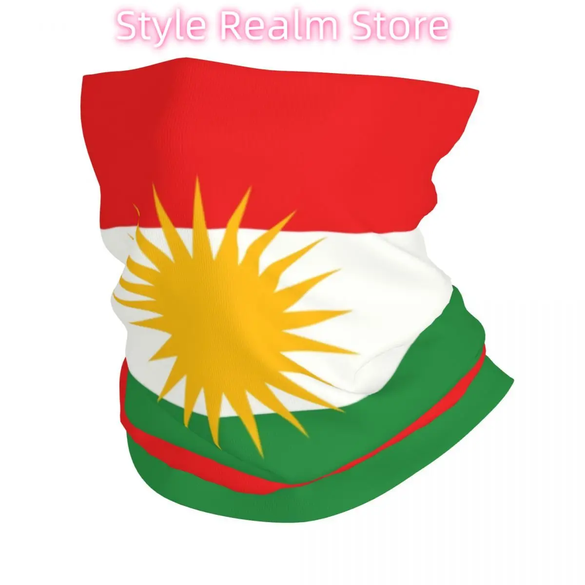 

Флаг Курдистана, зимняя повязка на голову, теплая повязка на голову для женщин и мужчин, лыжный велосипедный шарф, бандана для лица, гетры
