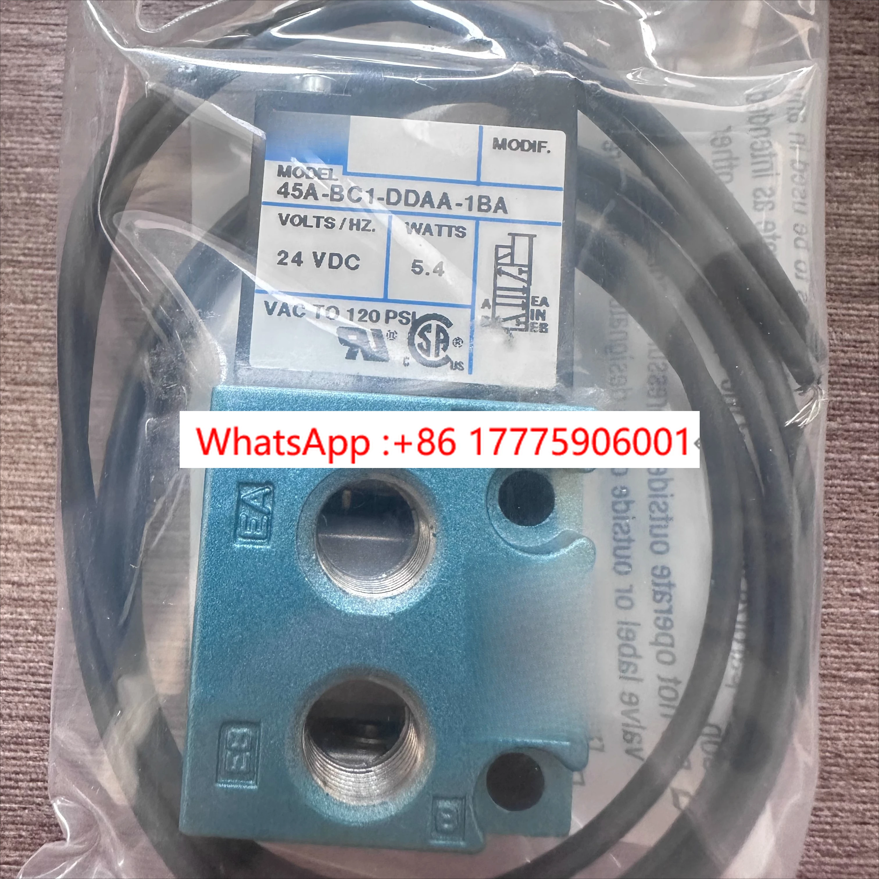 Solenoid Valve 45A-… - image