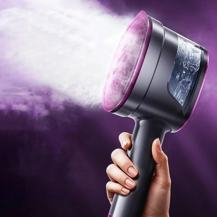 

Портативный небольшой отпариватель для одежды, мощный паровой утюг для дома и общежития, быстрый разогрев 30 с и многотканевый аппарат для удаления морщин