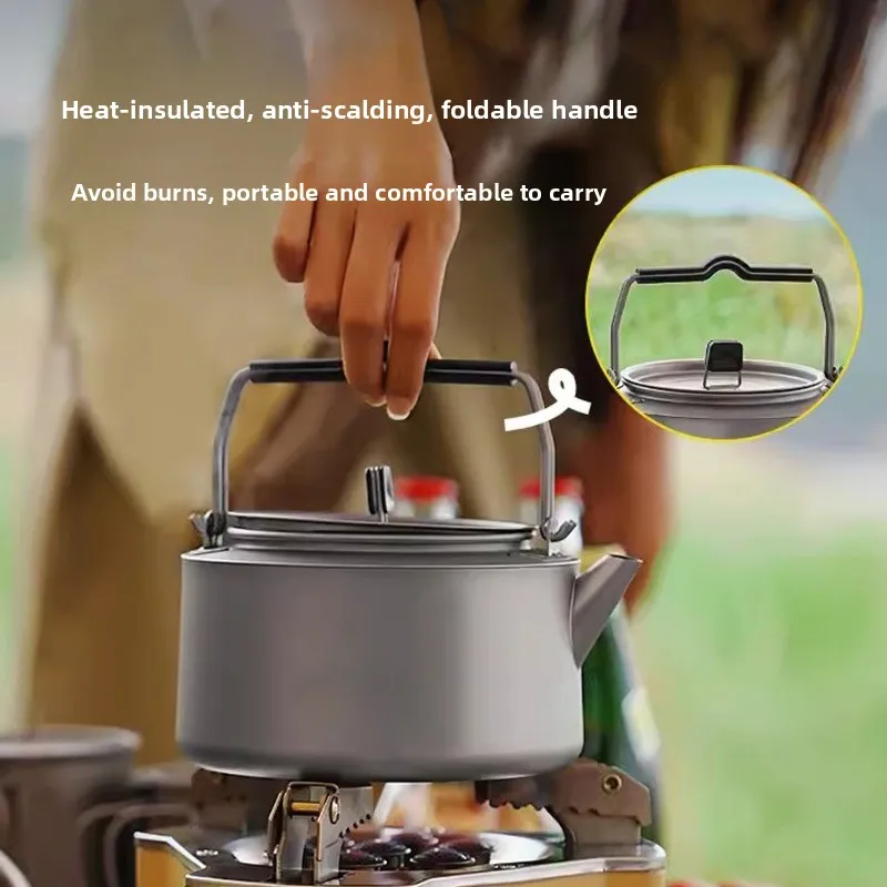 Travel Large Capacity Coffee Tea Kettle Light Camping