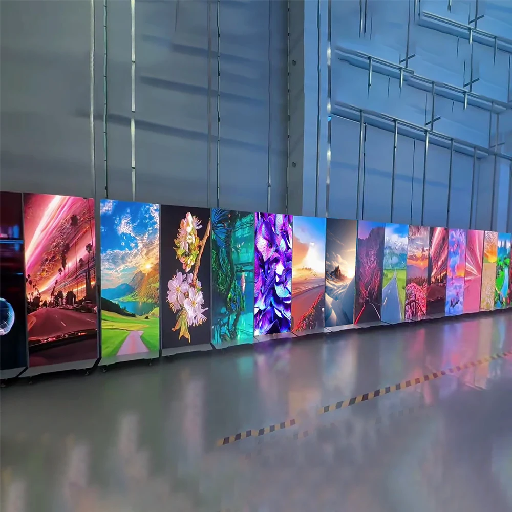 Customizable Indoor and Outdoor LED Display Screen for Advertising Machine Custom Mount Design