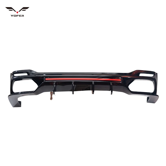 Yofer car bumpers accessories bodykit rear diffuser spoiler universal for Asian dragon Avalon