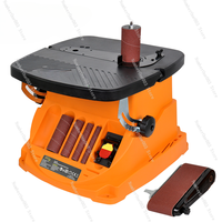 Professional-Grade Desktop Electric Belt Sander 14-Inch Sand Column Shaft Sander Sand Mill Sand Roller Machine Grinding