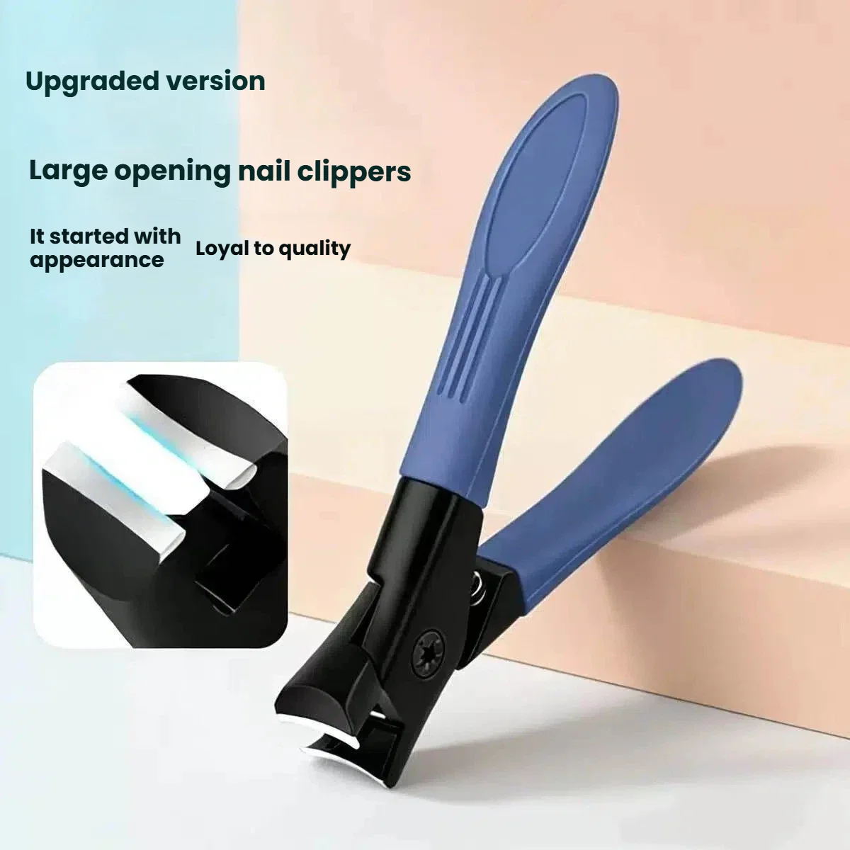 New Anti-splash Large Opening Nail Clippers Nail Trimmer Thick Nails for the Elderly Individual Household Nail Clippers Durable