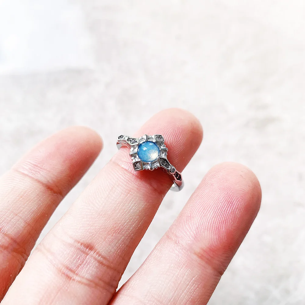 Ring Moderne Vintage Liebe Feine Jewerly Für Frauen 2022 Sommer Marke Neue Geschenk In 925 Sterling Silber – Detail 17