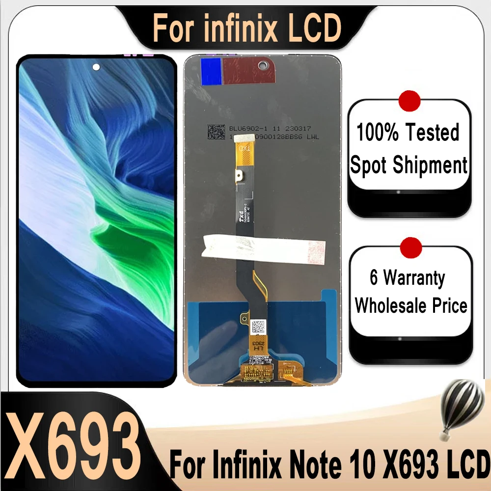 مراجعة تفصيلية لشاشة الهاتف Infinix Note 10 Pro X695 Note 10 Pro NFC X695C