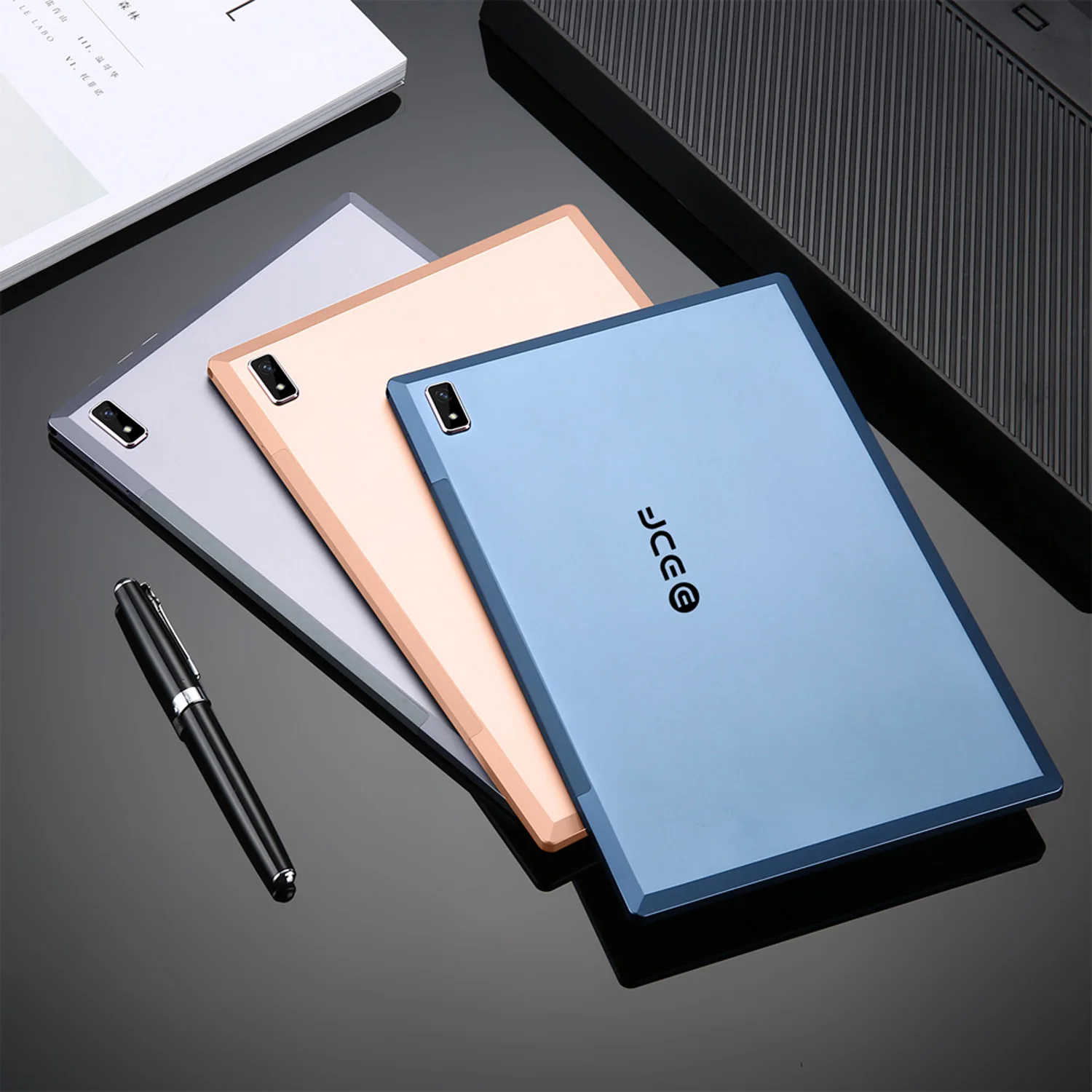 Tablet Android sottile da 10,1 pollici in metallo con Octa Core 8 GB di RAM 256 GB di ROM Dual SIM AI Speed-up Google Play 6000 mAh Tablet Android 13