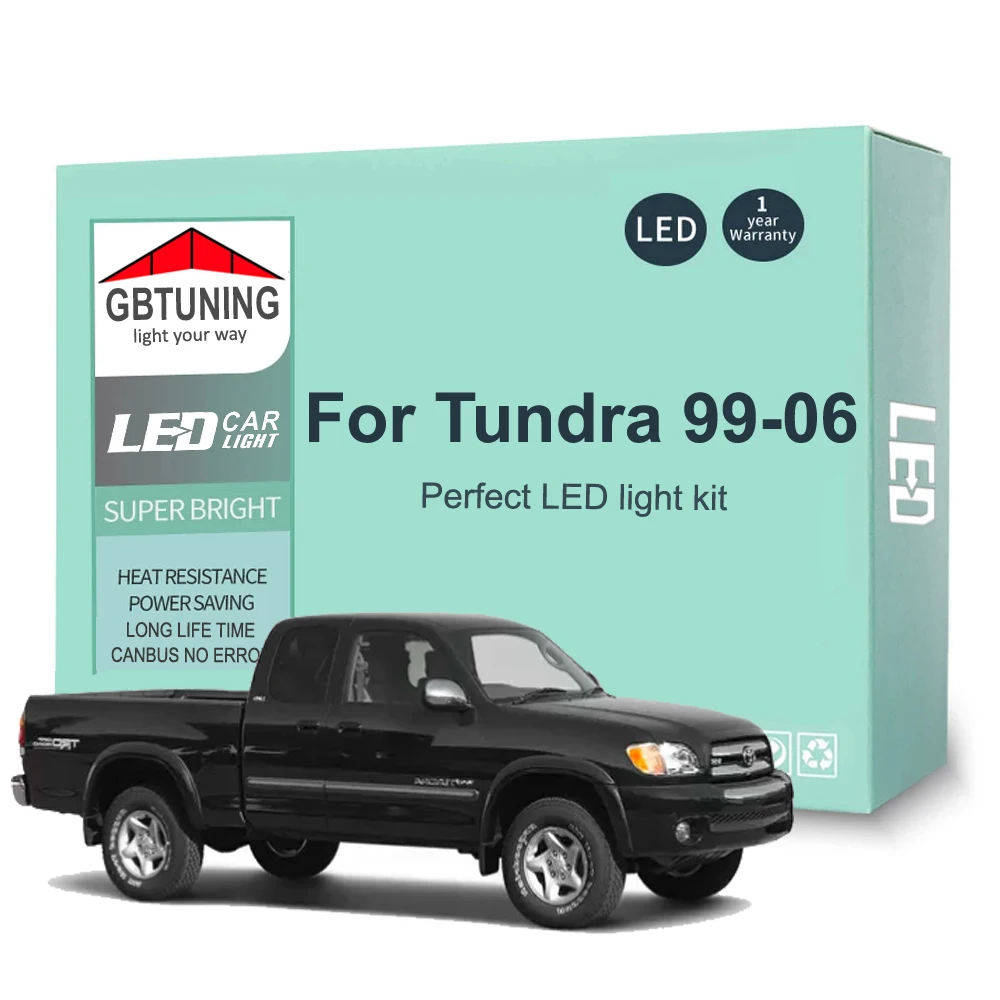 

16Pcs Canbus LED Interior Light Bulb Kit For Toyota Tundra 1999 2000 2001 2002 2003 2004 2005 2006 Car Indoor Reading Trunk Lamp