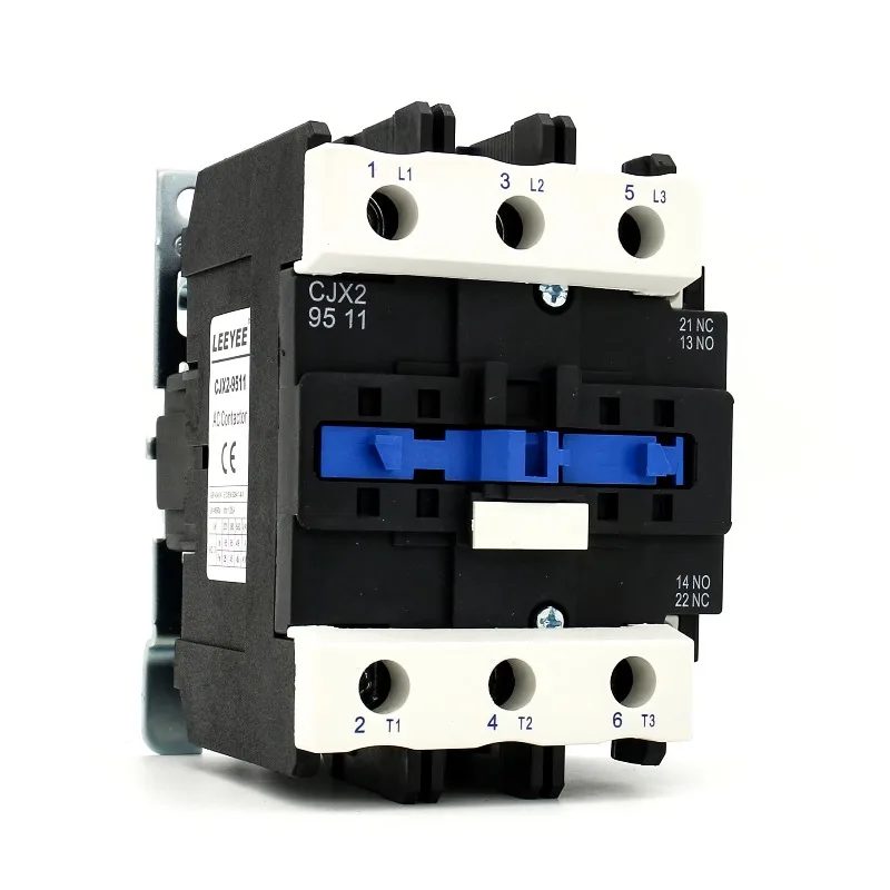 Contactor de CA CJX2-9511, contactor de 220v, contactor de CA de 200a, nuevo contratista magnético
