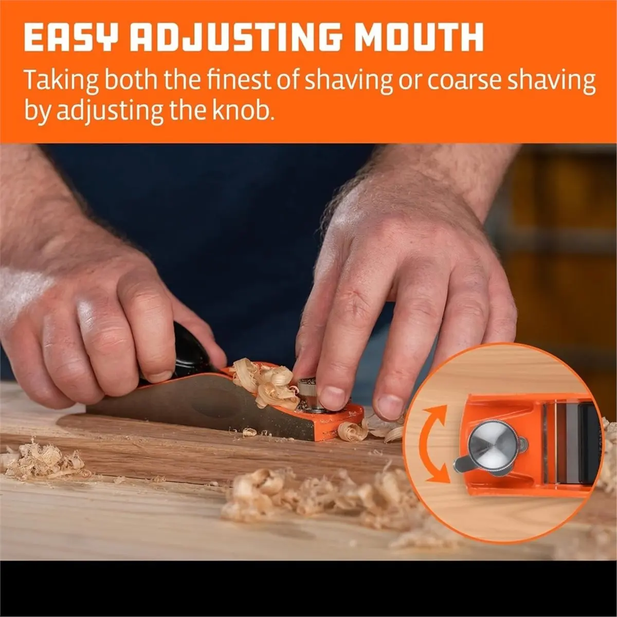 Home Tool Low Angle Wood Planer, Woodworking Planer for Low Angle Planing, Woodworking Planer Knifes for Manual Planing