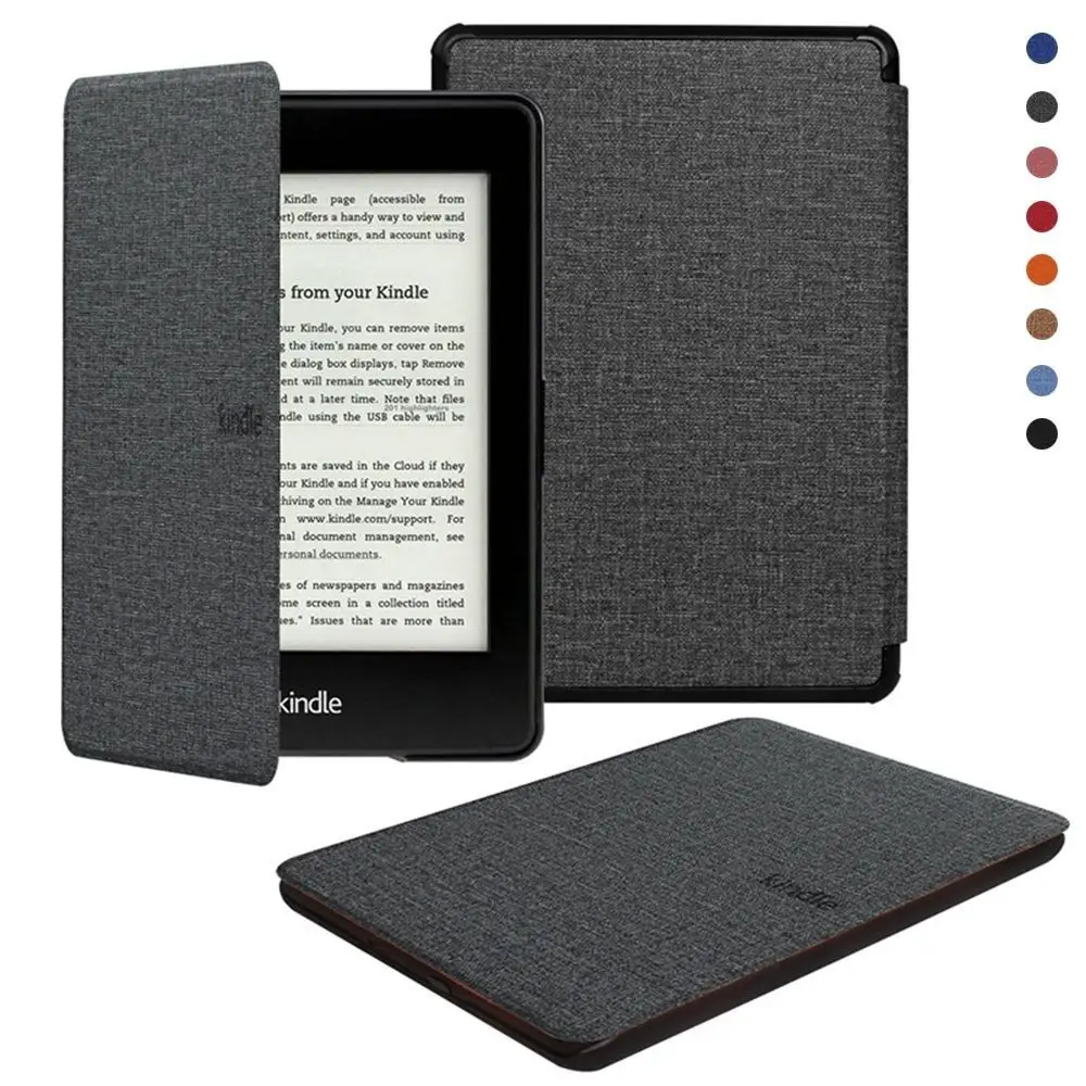 Fabric Magnetic Smart Case For 6 All-new Kindle (2022 Release) 11th Generation Built-in Light 6 Inch Gen Cover Sleeve Funda