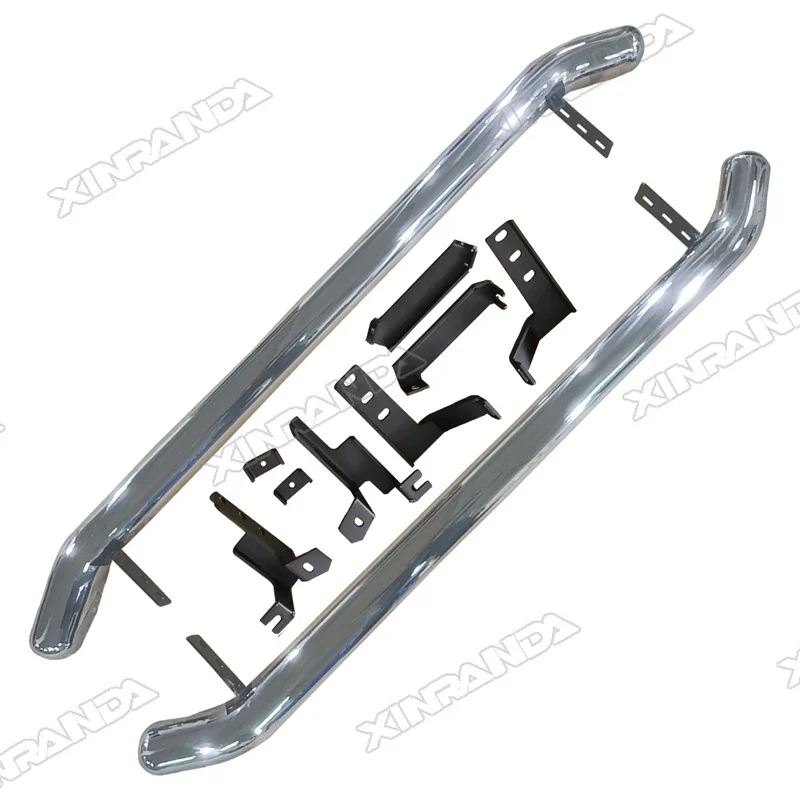 Jimny Accessories Car Side Bars Side Steps for Suzuki Jimny JB74W JB64W JB74 JB64 2018 2019 2020 2021 2022 2023 2024