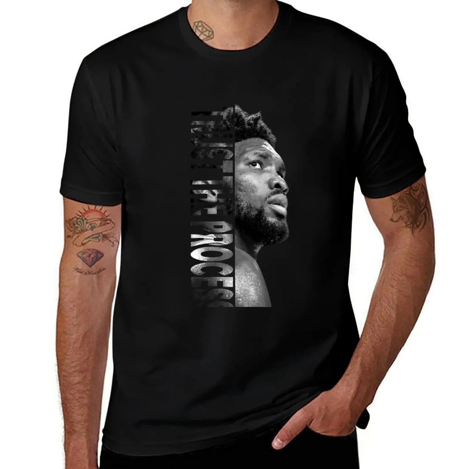 

Joel Embiid - Trust The Process T-Shirt basketball graphic tees sports fans Funny t-shirt funny gifts men clothes
