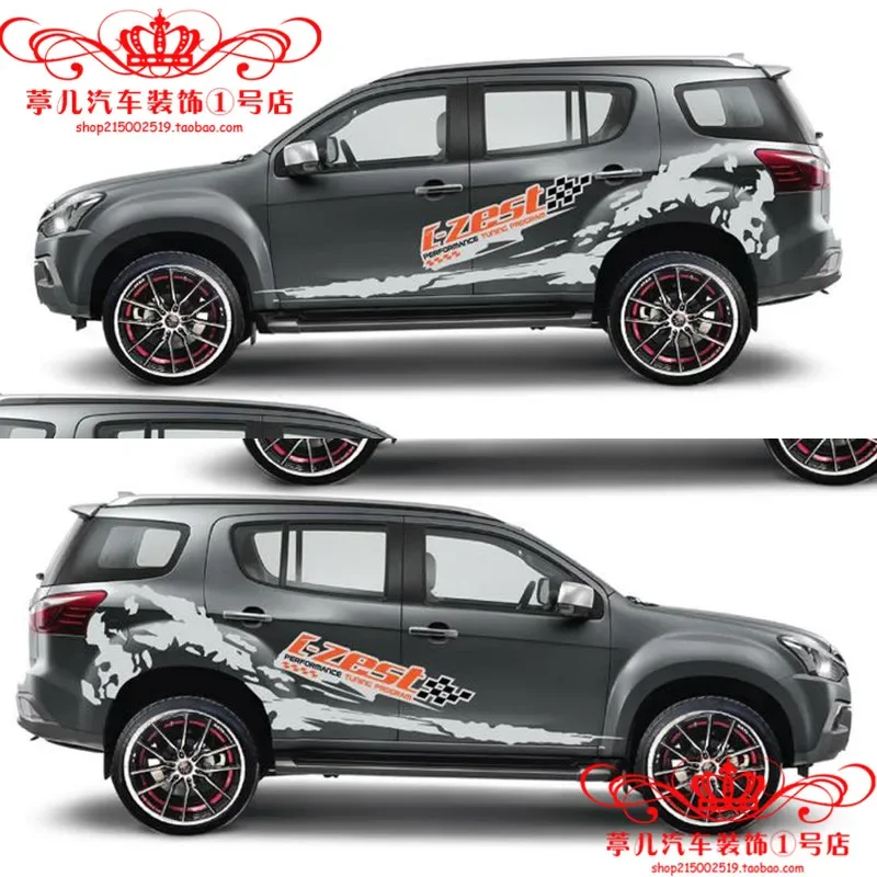 

Car Sticker FOR Isuzu MUX Body Custom Decoration Fashion Cartoon Vinyl Car Decal Foil Accessories