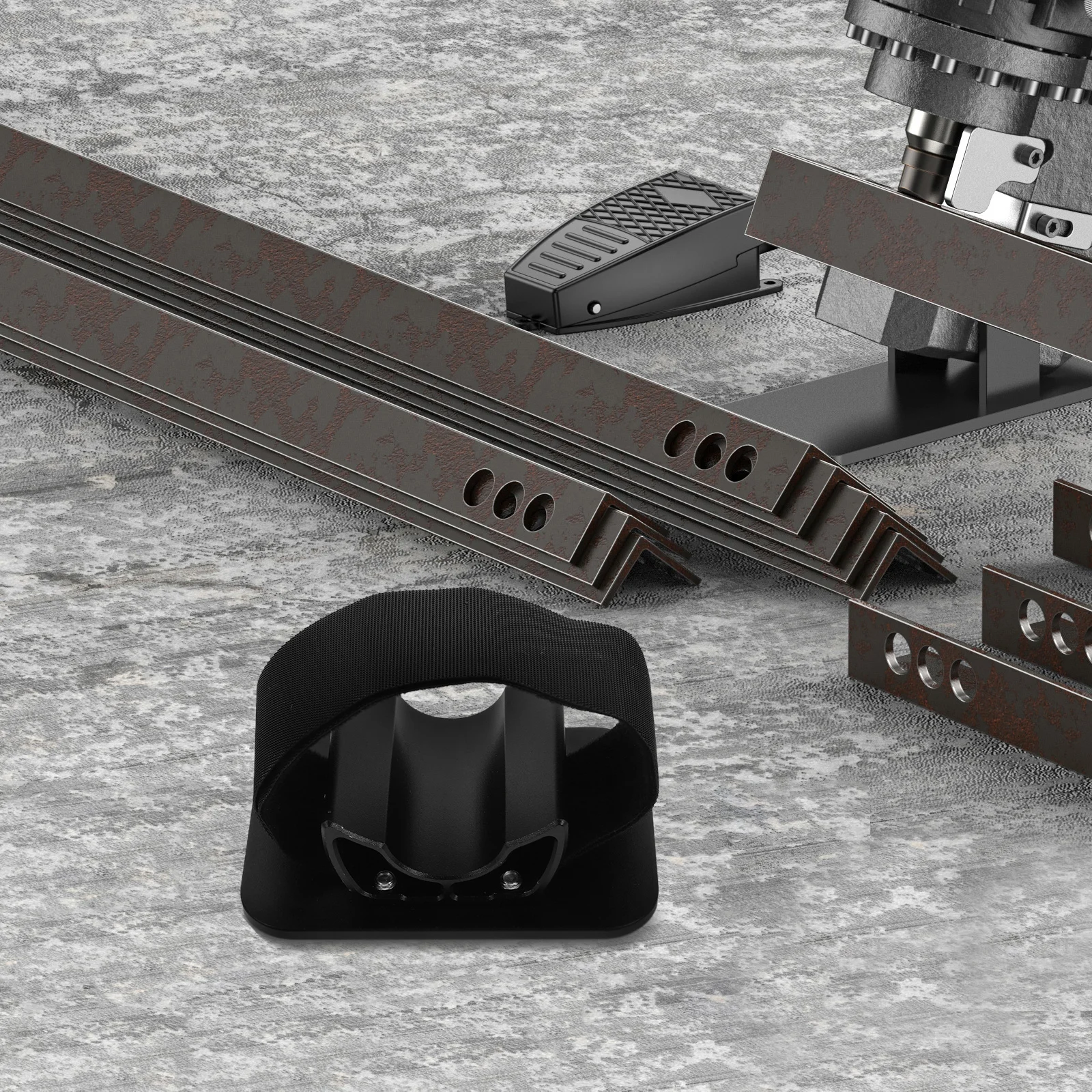 

Rear Wheel Bike Bracket Aluminum Alloy Bicycle Rear Wheel Mount Black For Road Mountain Bikes Durable Lightweight Storage Car