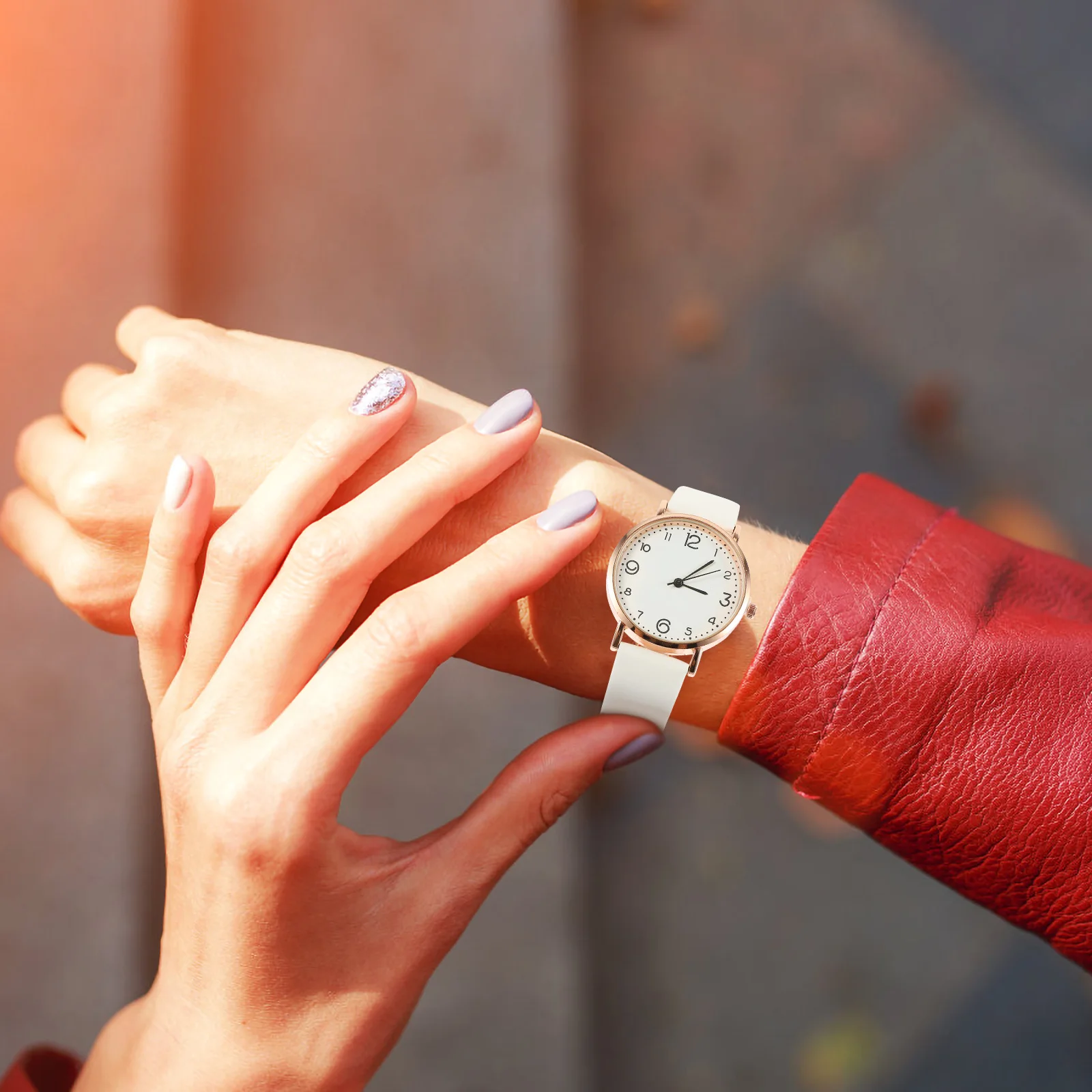 

Ladies Quartz Watch Bands Women’s Simple Watches for Cute Female Wrist Alloy Nurse