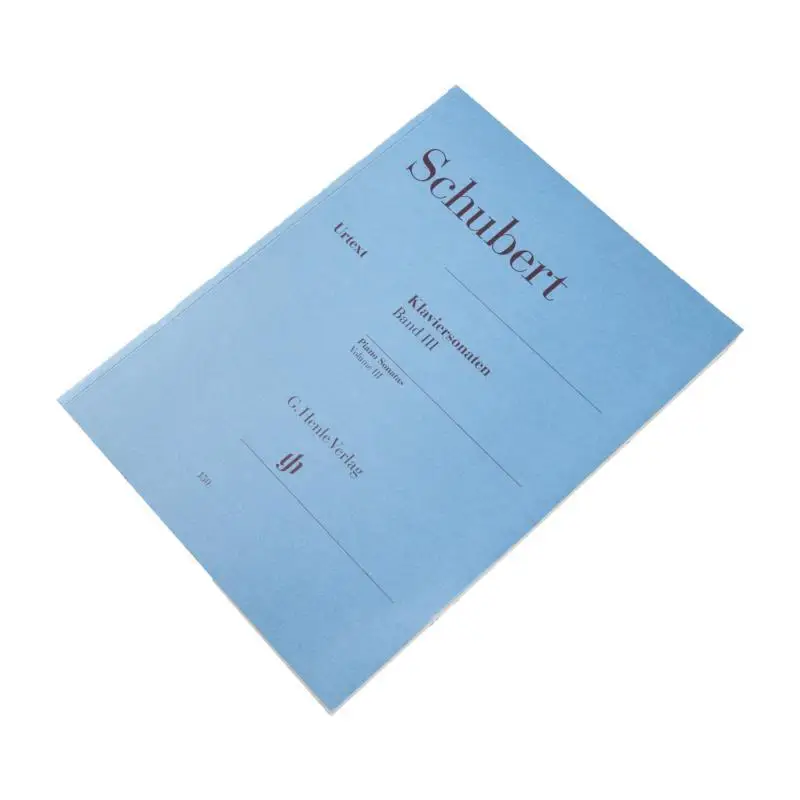 HN150 شوبرت بيانو سوناتاس 3 Pb BaduraSkoda Paul G Henle Verlag 9790201801506 كتاب