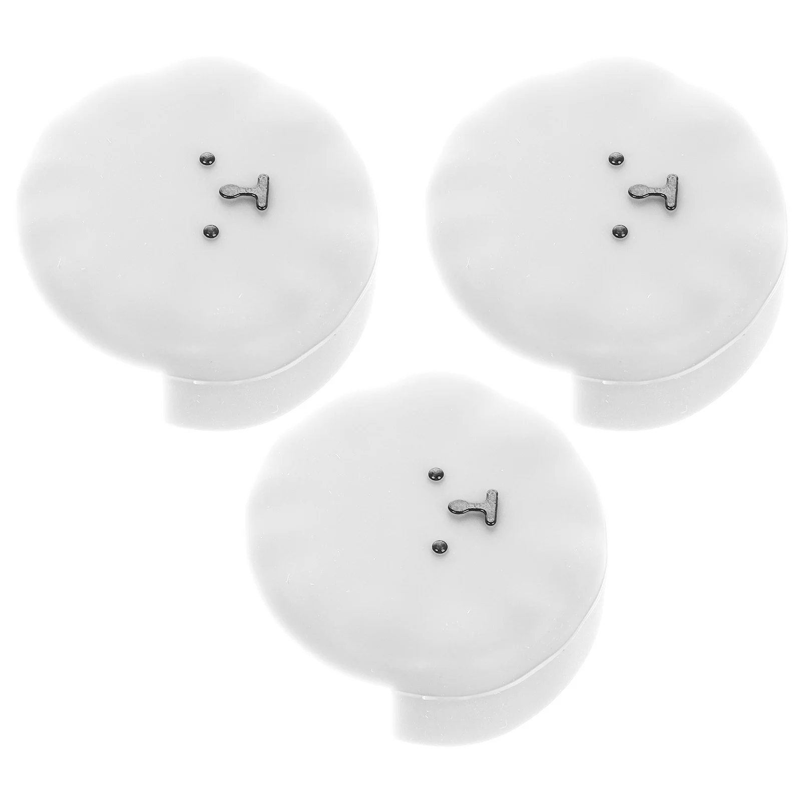 

3 Pcs Children's Table Corner Protection Cabinet Protectors Baby Safety Guards White Edge Bumper