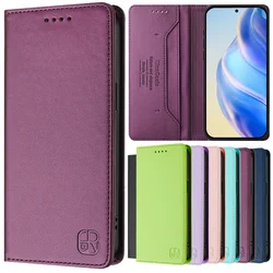 Luxury Anti-thef Wallet Flip Cover Phone Case For OPPO Reno13 F Reno12 FS Reno 13 12 11 Pro 5G 11F 12F 13F Leather Cases Coque