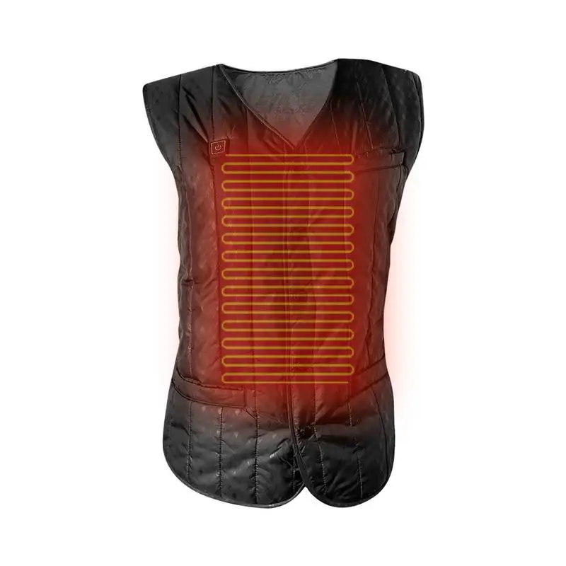 

Electric Heated Vest Zone Electric Heated Jackets Men Women Sportswear Heated Coat Graphene Heat Coat USB Heating Jacket Camping