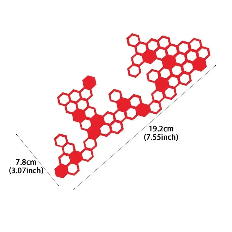 

Наклейка в виде сот для мотоцикла, топливного бака