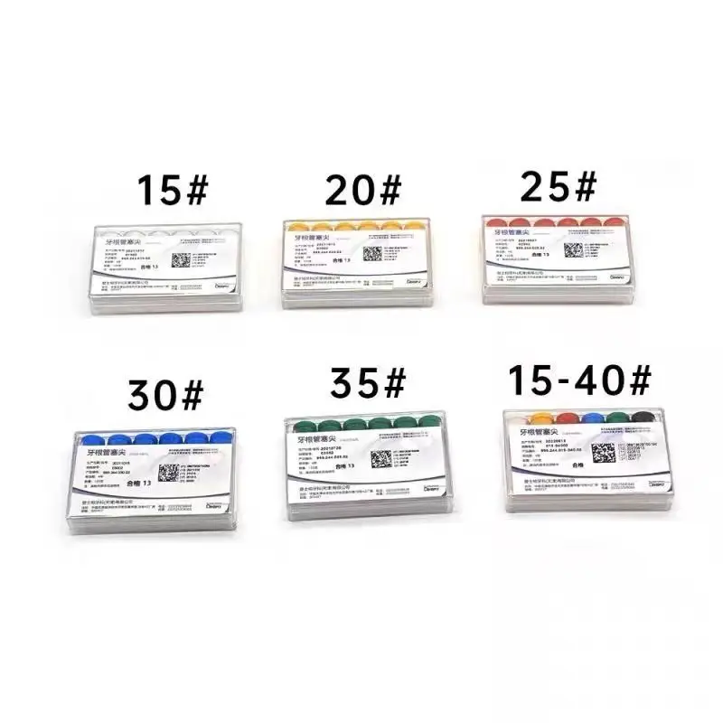 Dental Oral Dentsply Large Taper Gum Tip Root Canal Plug Tip 04/06 Laboratory Consumables Tool Root Canal Filling Material