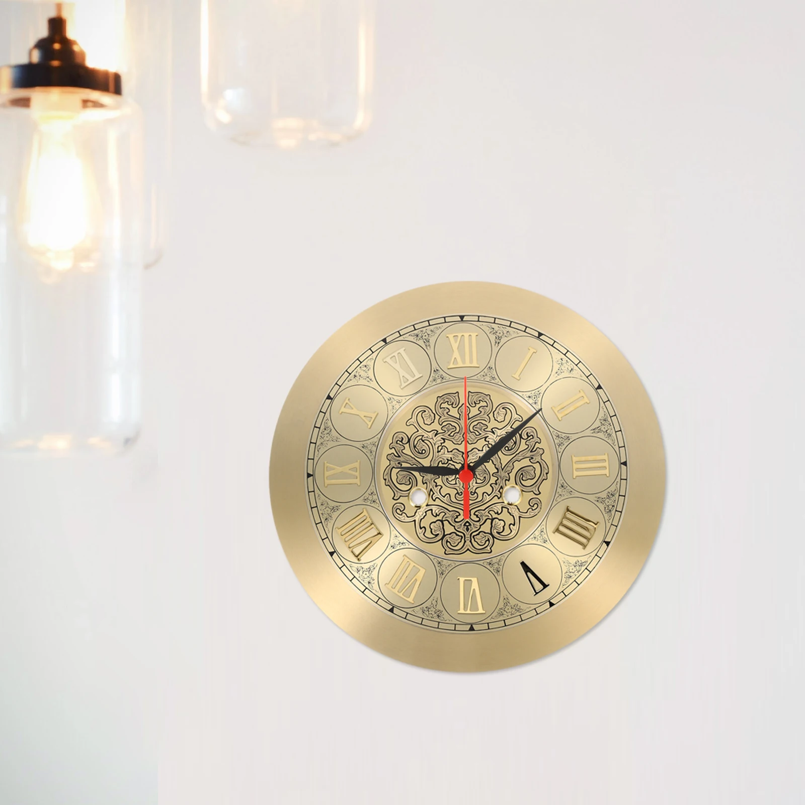

Elegant Vintage Round Dial Diy Craft Wall Face Replacement Parts Home Office Decor Mechanical Panel For Diy