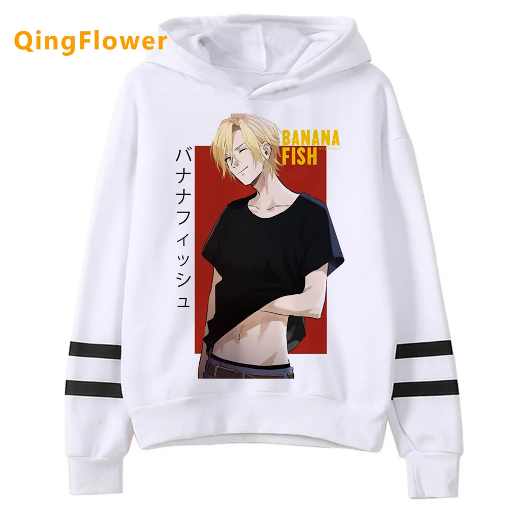 

Banana Fish hoodies women funny long sleeve top 2023 aesthetic pulls sweater women Kawaii clothing