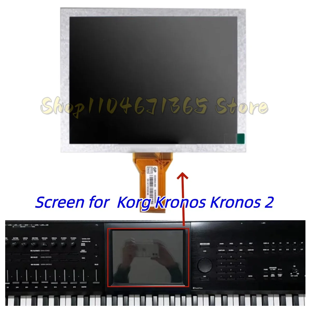 

ЖК-дисплей с сенсорным экраном для музыкального синтезатора Korg Kronos 2