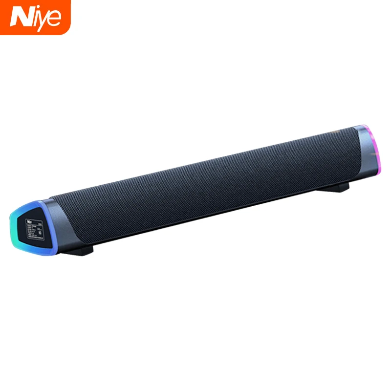 Niye Bluetooth-computerluidsprekerbalk met subwoofer Stereogeluid USB Bedraad voor pc Laptop Macbook Desktop Audio