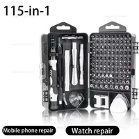 115-in-1 Precision Screwdriver Set for Electronics Repair DIY Tools Kit for Phone Laptop PC Watches Glasses and Eyewear