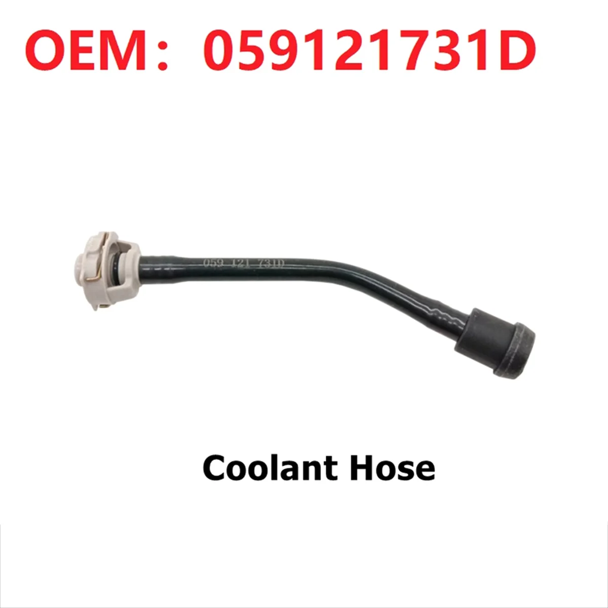 059121731D 4MO121081AK30 Auto Parts Coolant Hose for VW TOUAREG 3.0 TDI AUDI Q7 Radiator Pipe