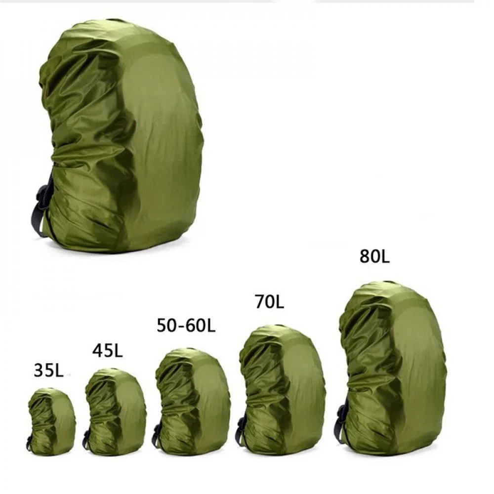 Mochila impermeable para exteriores, bolsa táctica de camuflaje para acampar, senderismo, escalada, polvo, resistente al desgaste, ligera, 55-60L