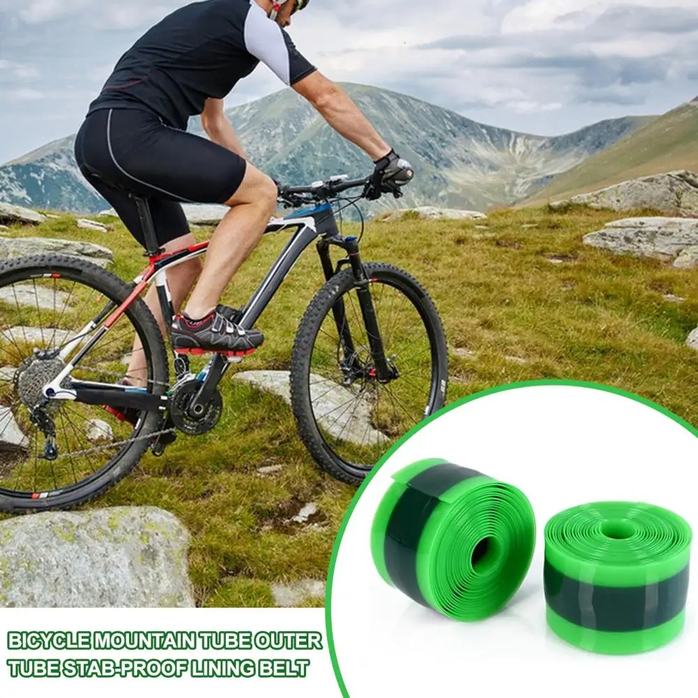 Puncture resistant Tire Liner Durable Bike Tire Liner for Easy Installation Tube Bicycle Accessory Guard Against