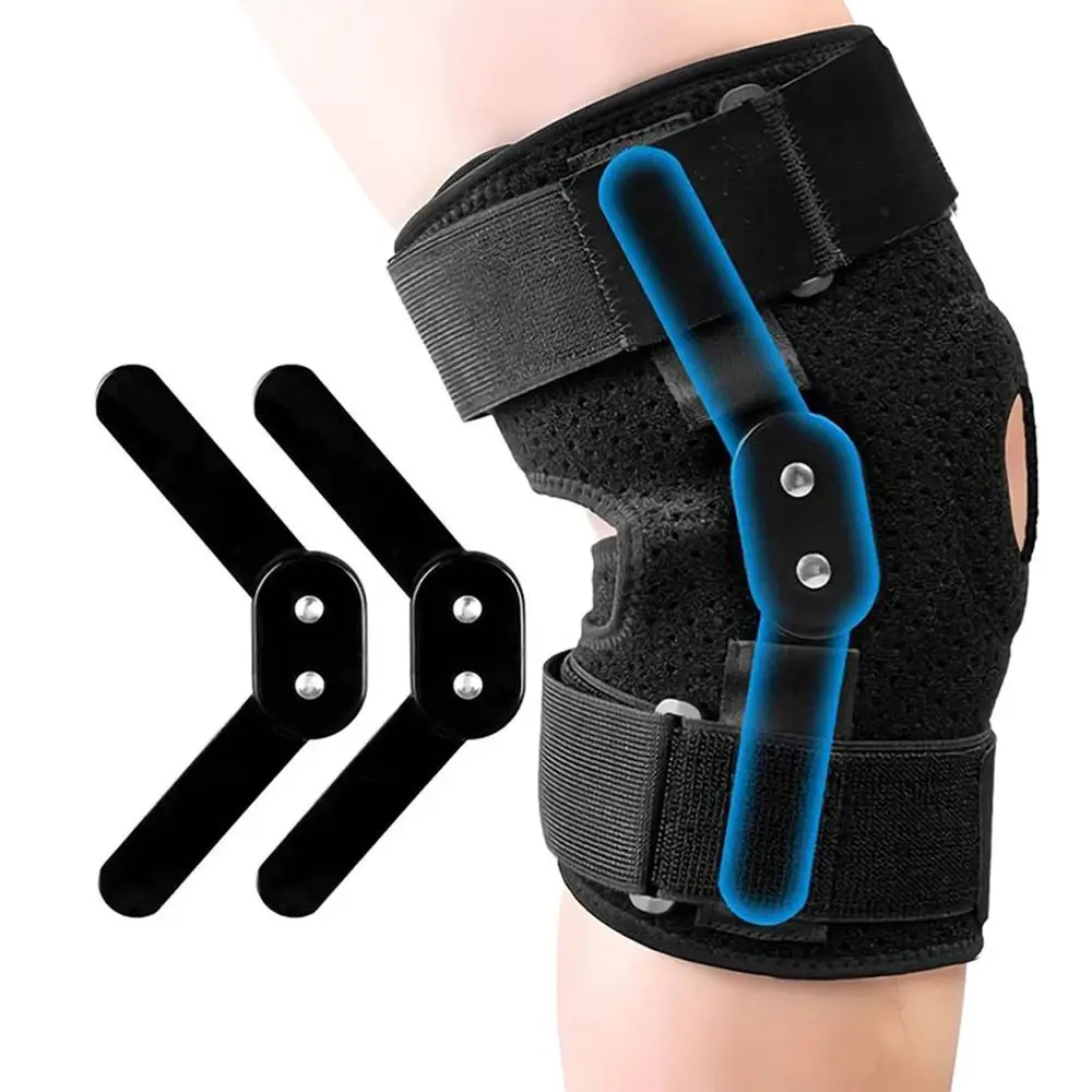 Adjustable Hinged Knee Brace Knee Support Wrap For Men&Women For Meniscus Tear Stable Support Of The Knee Pain Relief Sprains