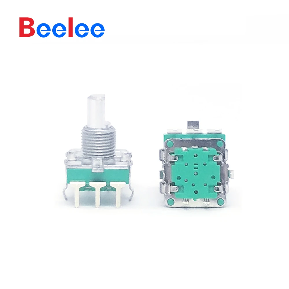 50PCS Beelee EC16-06S 로터리 엔코더 8 9 10 12mm 로터리 샤프트 엔코더 10mA