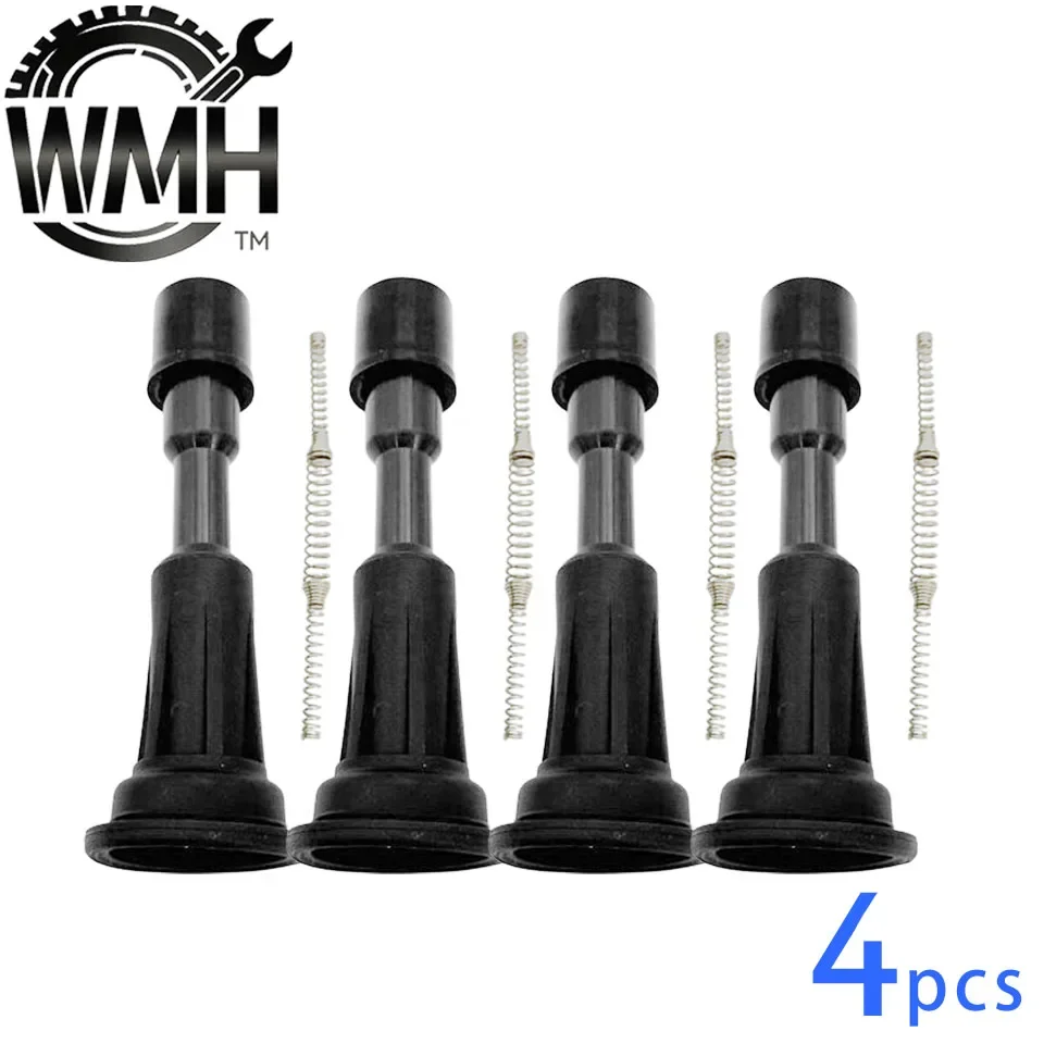 

Комплект из 4 резиновых колпачков для катушек зажигания ZJ20-18-100, ZJ49-18-100, ZJ20-18-100A, AIC-4051 для Mazda 2 1.5L, 3 1.4L, 1.6L, Wuling 1.5