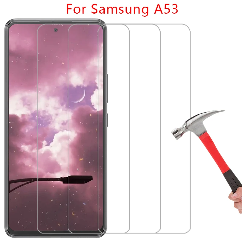 Funda de vidrio templado para Samsung Galaxy A53 5G, carcasa trasera para Samsung A53, Galaxy A53, A 53, 53A, 5G, A535G
