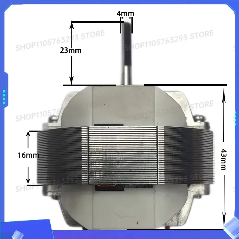 for YJ58-20 YJ58-16 Fan Motor Accessories Micro-shield Asynchronous Motor Replacement for Heater Professional Exhaust Fan