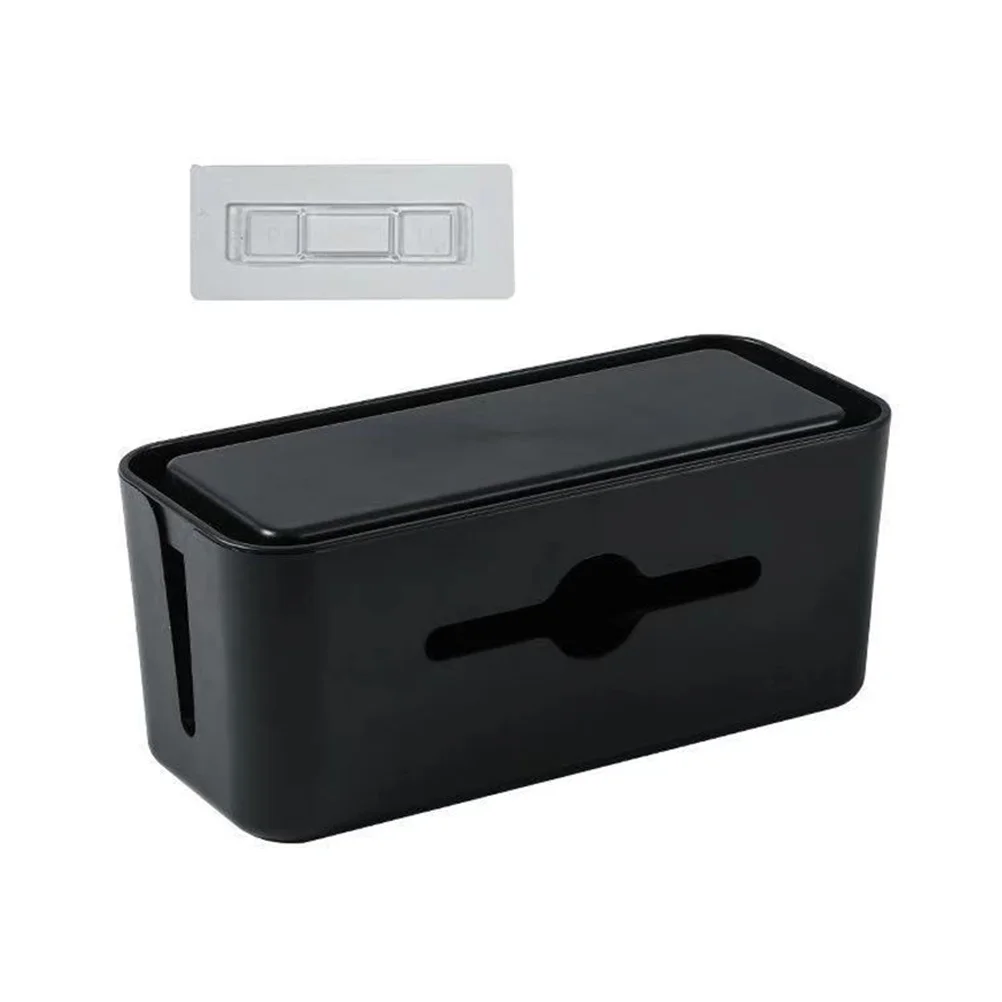 صندوق إدارة الكابلات، منظم خطوط الطاقة ذو السعة الكبيرة، حافظة كابل شحن مرتبة لمدير خطوط الطاقة للمكتب المنزلي #6