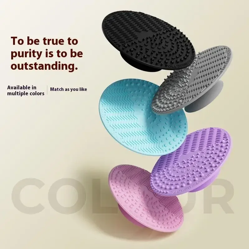 Make-upborstelreinigingsdoos Snelle schone spons Oogschaduwborstels Stomerij Cosmetisch wassen Schoon poeder Gereedschap Make-upaccessoires