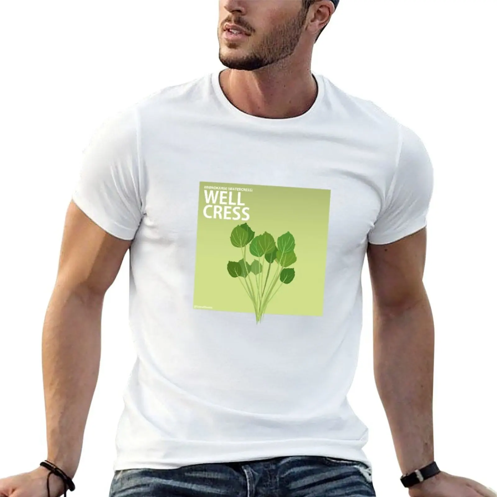 

Literal Danish Well Cress. The Danish name for Watercress T-Shirt t shirts designer t shirt man cotton t shirt for man T-shirt