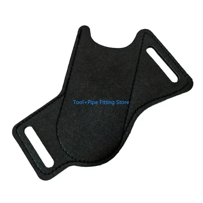 F92B PU Leather Folding Cutter Sheath Belt Pocket Tool Storage Case Outdoor Multitool Holder Waist Belt Bag Men Gift