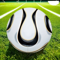 High Quality Soccer Balls Official Size 5 PU Material Seamless Goal Team Outdoor Match Game Football Training Ballon De Foot