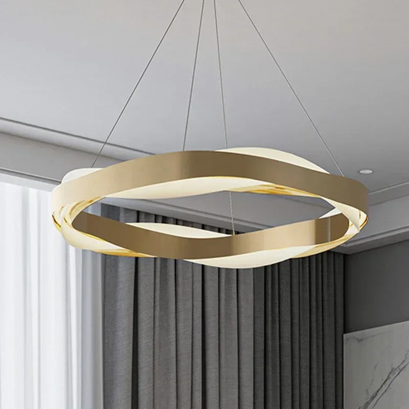 

GHJUYIOL YECTSKI Modern LED Pendant Lights Lighting Lustre Living Dining Room Decor Chandelier Lamp Indoor Kitchen Bedroom Hangi