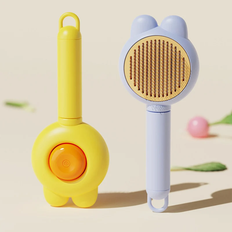 Cat Combing Special Rabbit Ear Comb To Floating Hair Needle Comb Pet Comb Easy Hair Removal And Massaging    JJ1174