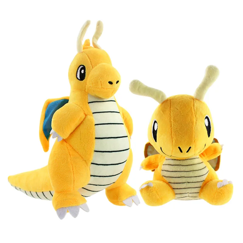 

Pokemon 18cm 25cm Anime Dragonite Animals Dragon Dinosaur Plush Peluche Soft Stuffed Toys Kids Gifts