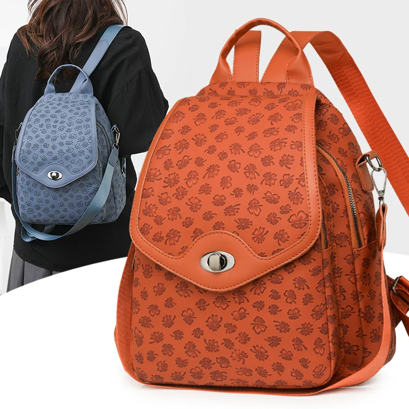 

Модный принт, женские рюкзаки из искусственной кожи, повседневный рюкзак для девочек-подростков, дорожный рюкзак, женский высококачественный брендовый рюкзак