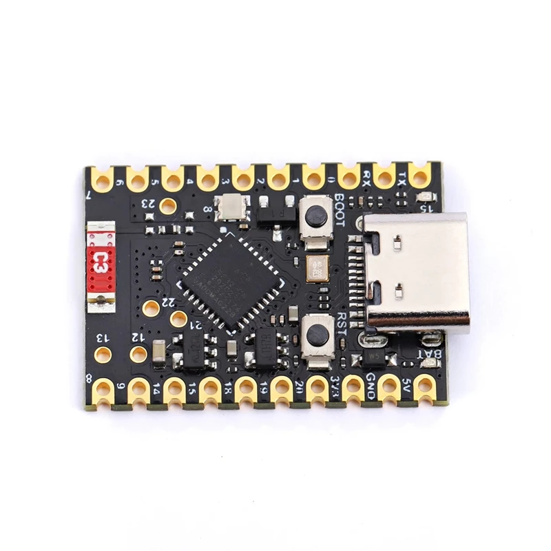 ESP32-C6 Supermini บอร์ดพัฒนาไมโครคอนโทรลเลอร์การเขียนโปรแกรมการเรียนรู้ Controller Core Board